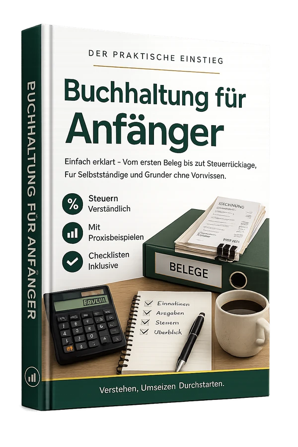 Cover: Buchhaltung für Anfänger
