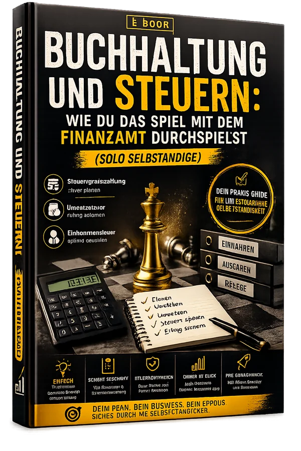 Cover: Buchhaltung und Steuern einfach geregelt
