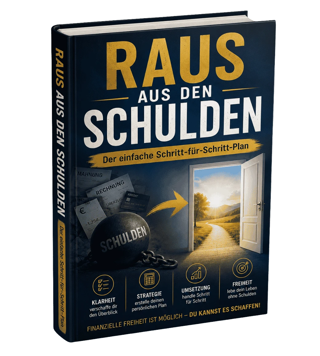 Cover: Raus aus den Schulden – Der einfache Schritt-für-Schritt-Plan